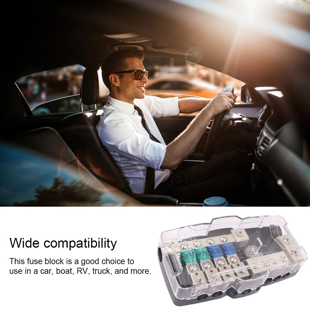 Giá Đỡ Cầu Chì Phân Phối Âm Thanh Nổi Nâng Cấp Cho Xe Hơi