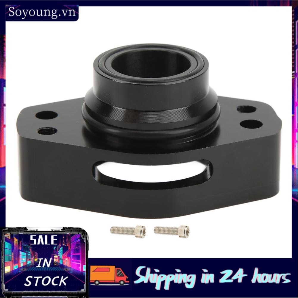 Soyoung BOV Adapter  Professional Turbo Blow Off Valve CNC Aluminum Perfect Sealing Rustproof Long Lasting Rugged Structure for EcoBoost Models