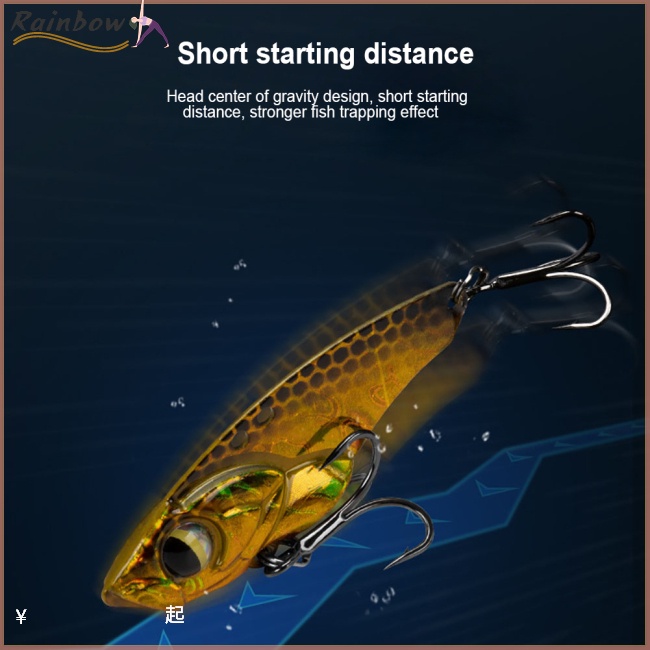 Mồi Giả Nhử Cá Bằng Nhựa Cứng Mắt 3d Nhiều Màu Sắc 5g / 7g / 10g / 14g