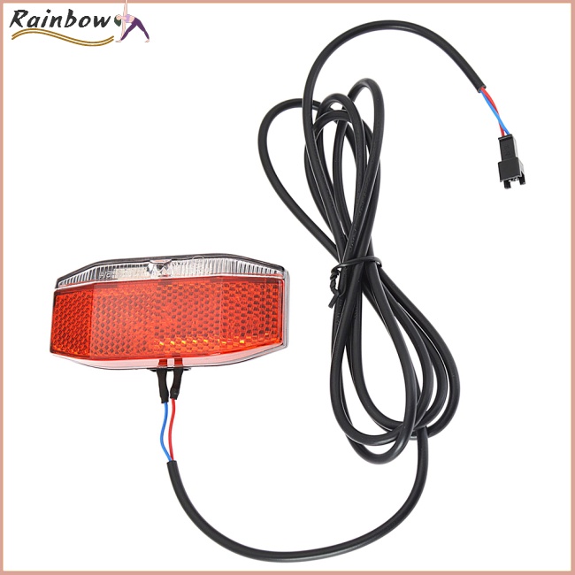 Đèn Led Cảnh Báo An Toàn Gắn Đuôi Xe Đạp Điện 6v-48v