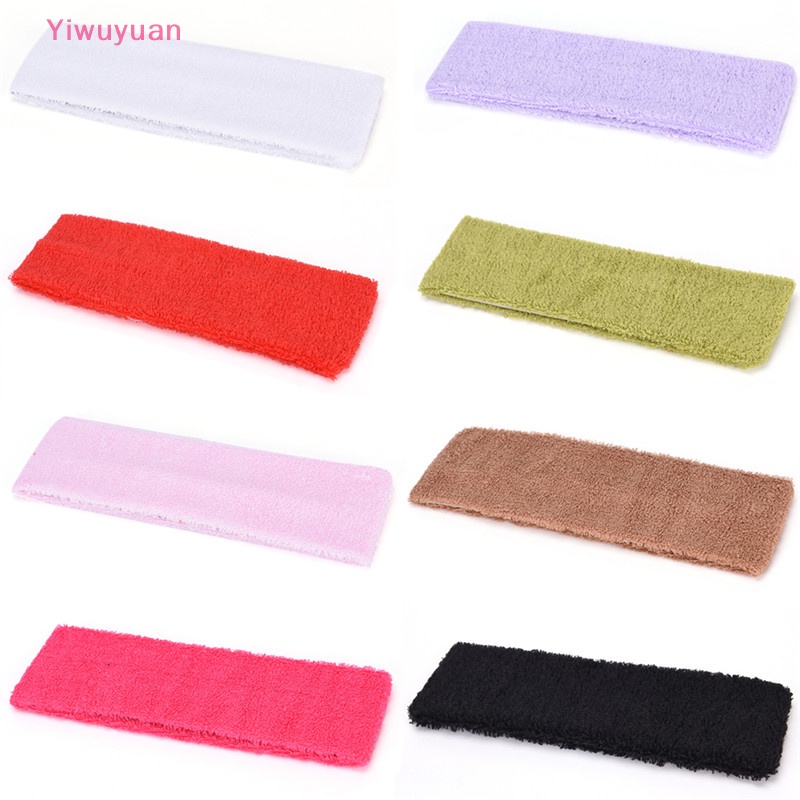 Băng Đô Thể Thao Chất Liệu Cotton Co Giãn Thời Trang Mới Cho Nữ