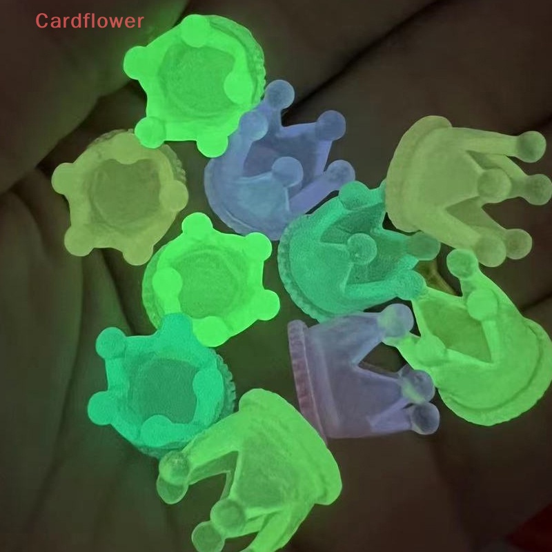 &lt; Cardflower &gt; Vương Miện Nhỏ Phát Sáng Trang Trí Phong Cảnh Sáng Tạo DIY Mới