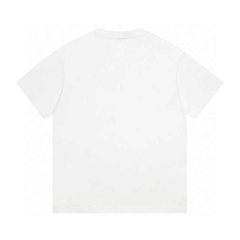 B-u-r &amp; - Áo Thun Unisex Tay Ngắn Phiên Bản Cao Cấp Thời Trang Đường Phố Cổ Điển Ma Chiến Binh Ngựa Vằn