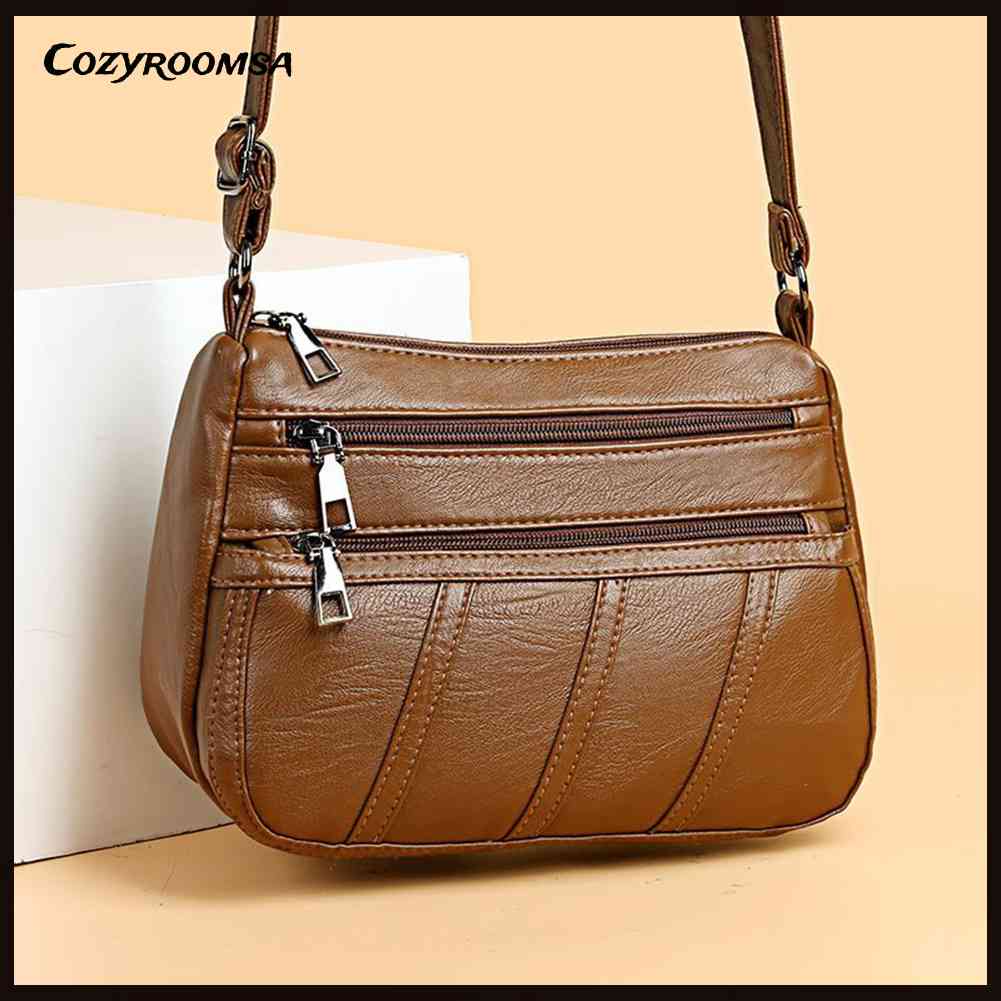 Túi Xách Da PU Nhiều Ngăn Thời Trang Cho Nữ