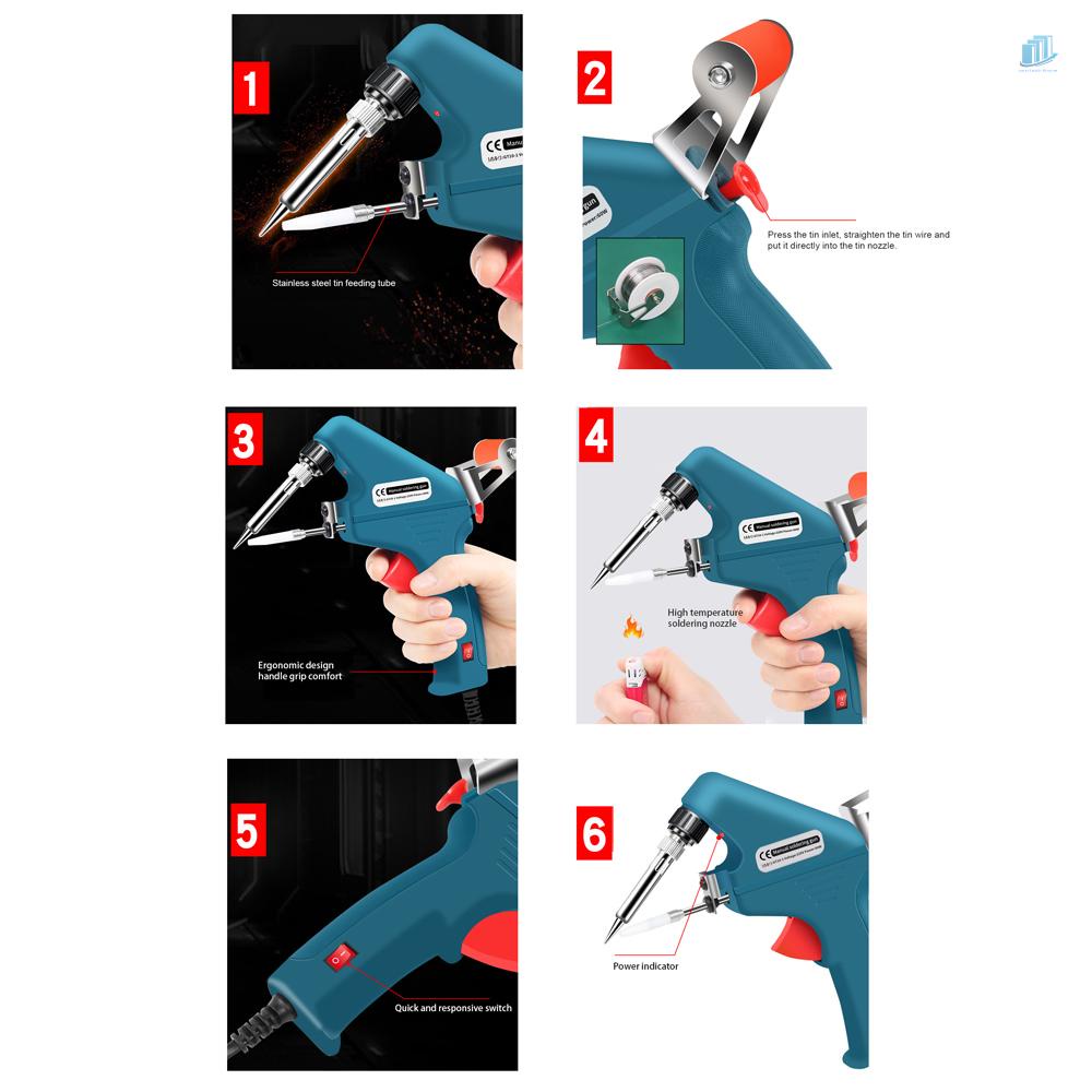 Dụng Cụ Hàn Sắt Tự Động Cầm Tay 60W (s2mwvn) 60W