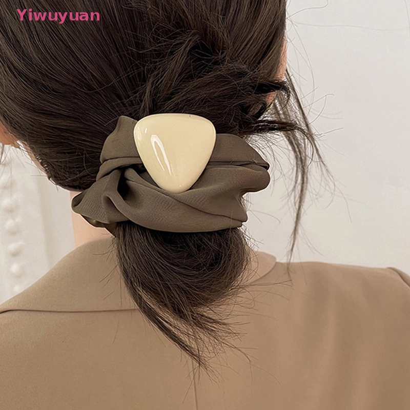 Dây Buộc Tóc Đuôi Ngựa Bằng Vải Sa Cao Cấp Cho Nữ