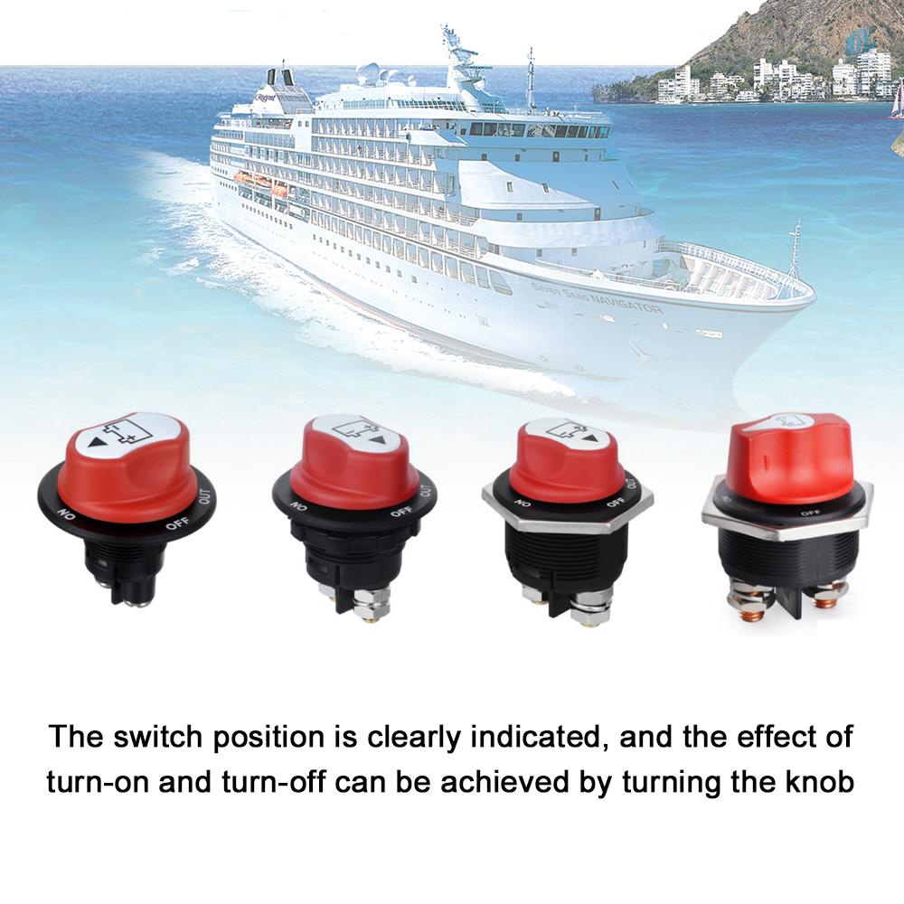 Công Tắc Ngắt Kết Nối Pin 100A Cho Xe Hơi / Tàu Thuyền RV Marine ATV
