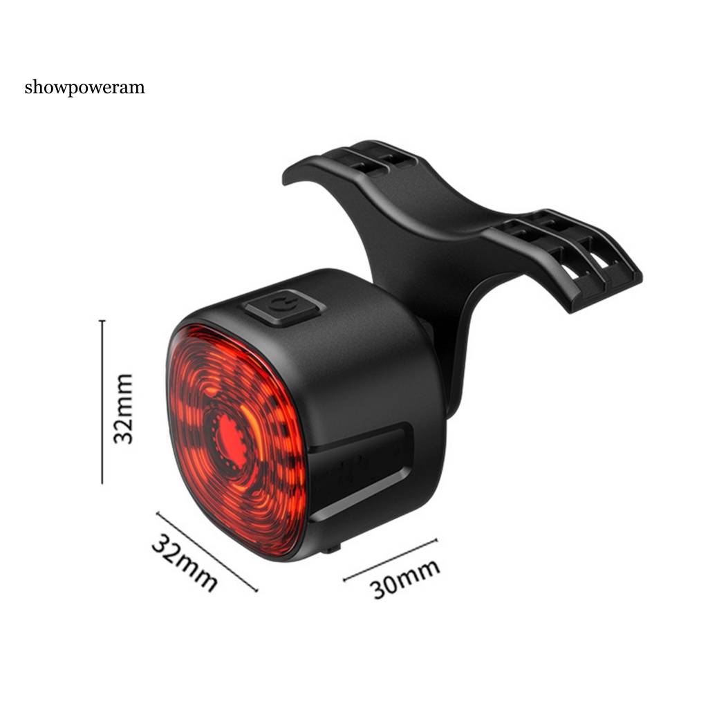 1 Bộ Đèn Cảnh Báo Gắn Đuôi Xe Đạp Kèm Sạc Type-C Tiện Dụng Cho Các Hoạt Động Ngoài Trời