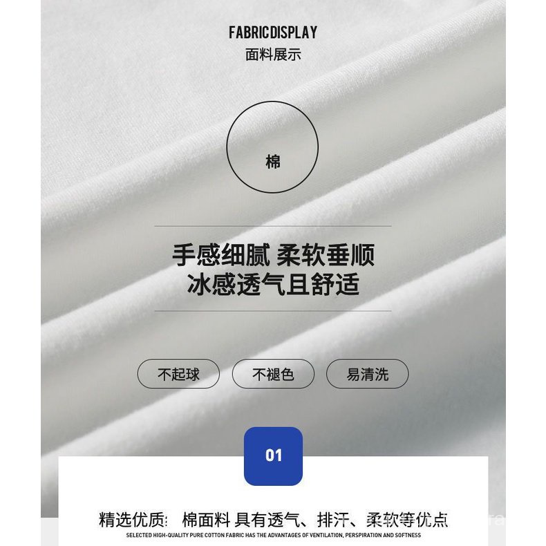 Áo Thun 100% Cotton Tay Ngắn Dáng Rộng Phong Cách Hàn Quốc Thời Trang Mùa Hè Cho Nam