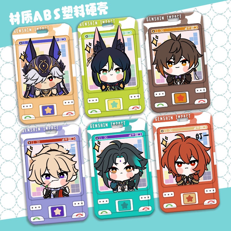Ốp Điện Thoại Họa Tiết Hoạt Hình Anime Genshin Va Chạm Ganyu / Scaramouche / Xiao DIY Cho Học Sinh