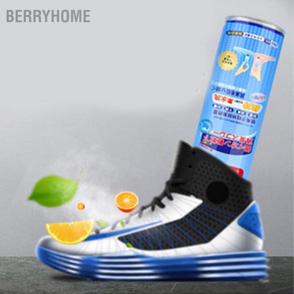 Xịt khử mùi giày 260ML Thẩm thấu nhanh di động Mùi hôi cho gia đình  BerryHome~