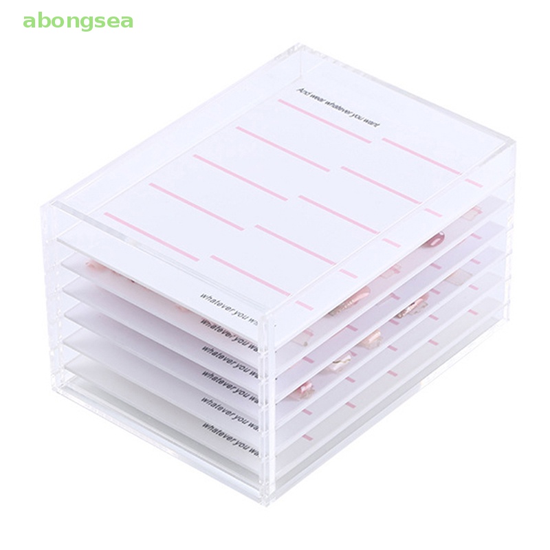 Giá Đỡ Trưng Bày Móng Tay Giả 5 Ngăn Tiện Lợi