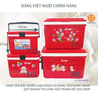 Phích đá vuông giữ nhiệt 13l việt nhật 3913