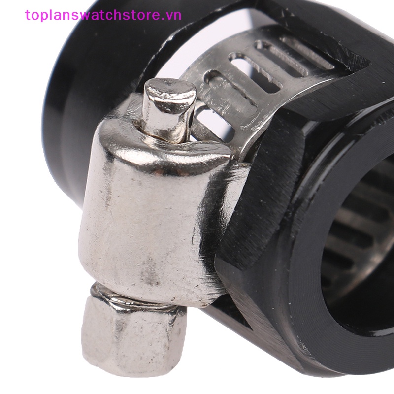 Kẹp Ống Dẫn Nhiên Liệu AN4 / AN6 / AN8 / AN10 / AN12 Bằng Nhôm Cho Xe Hơi