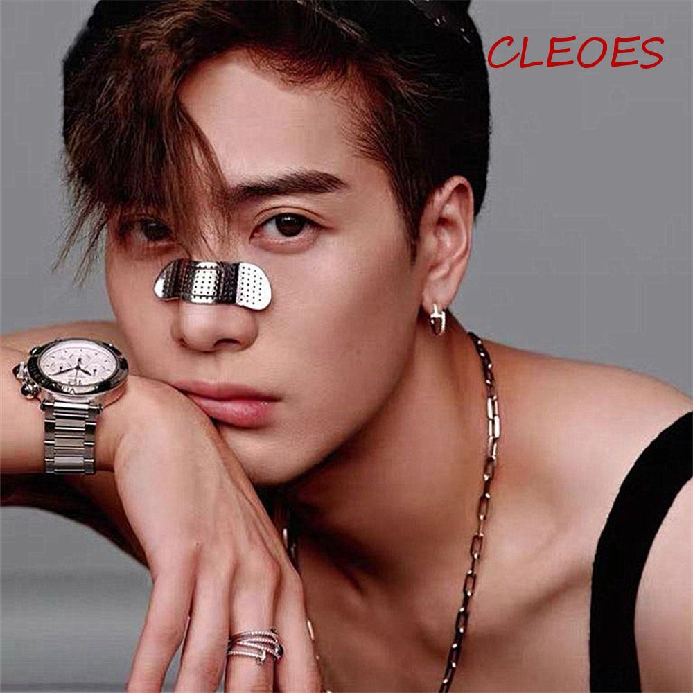 Kẹp Mũi Màu Sắc Trơn Phong Cách Hip Hop Đường Phố Cho Nam