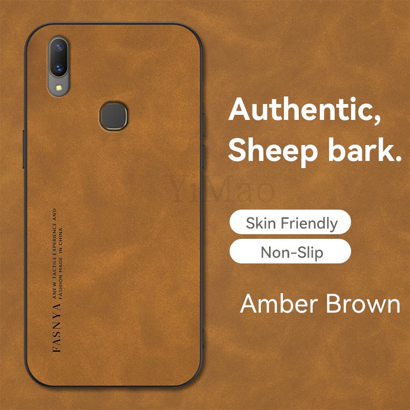 Ốp Điện Thoại TPU Phối Da PU Cao Cấp Cho VIVO 1814 1815 1816 1817 1810 1807 1811 1806 1726 1727 1723 1725