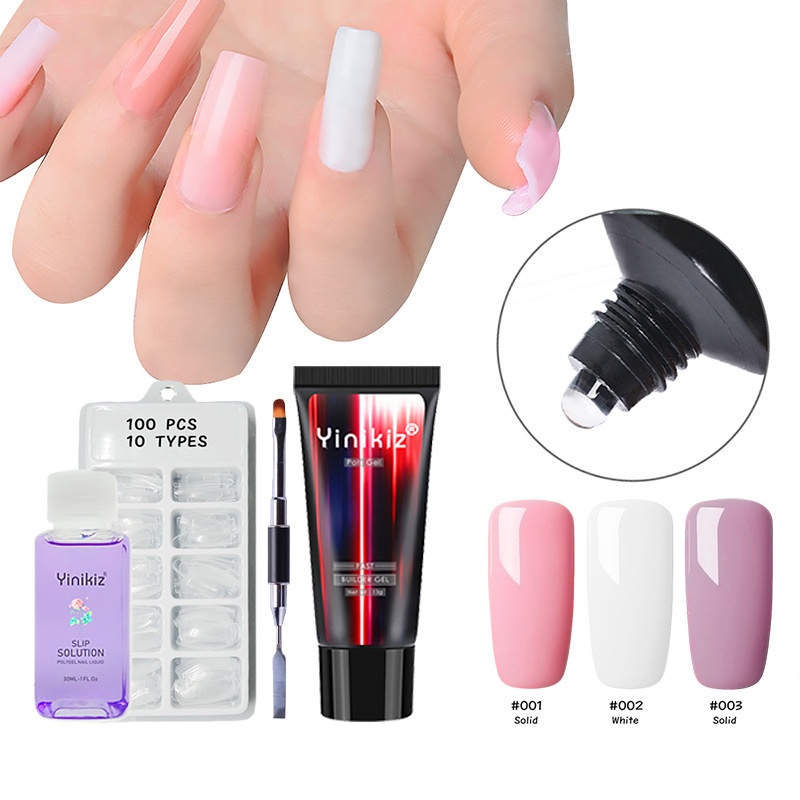 Keo Dán Nối Dài Móng Tay Nhanh Chóng Lâu Trôi Kèm Bút