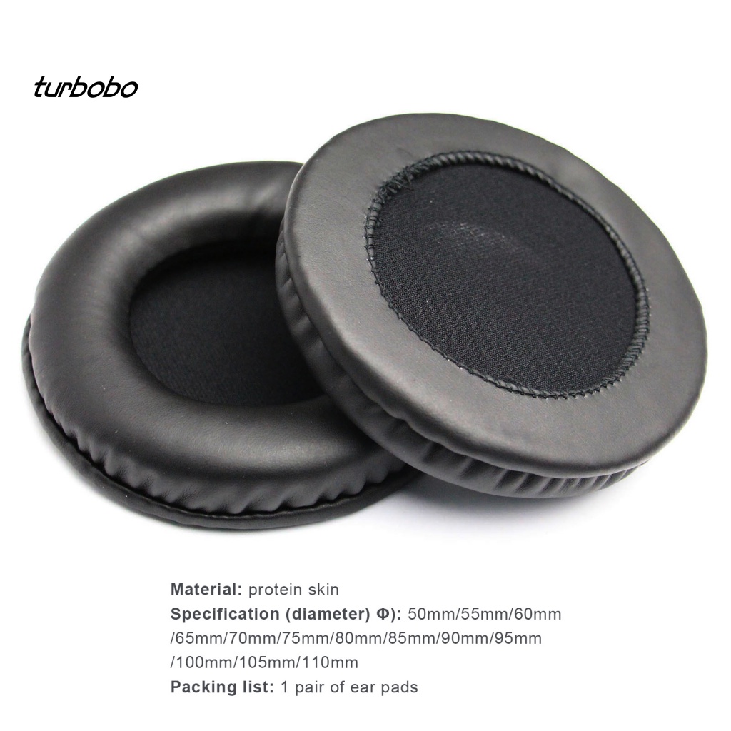 1 Cặp Nút Bọc Tai Nghe Chơi Game Chống Trầy 50mm-110mm 50mm-110mm