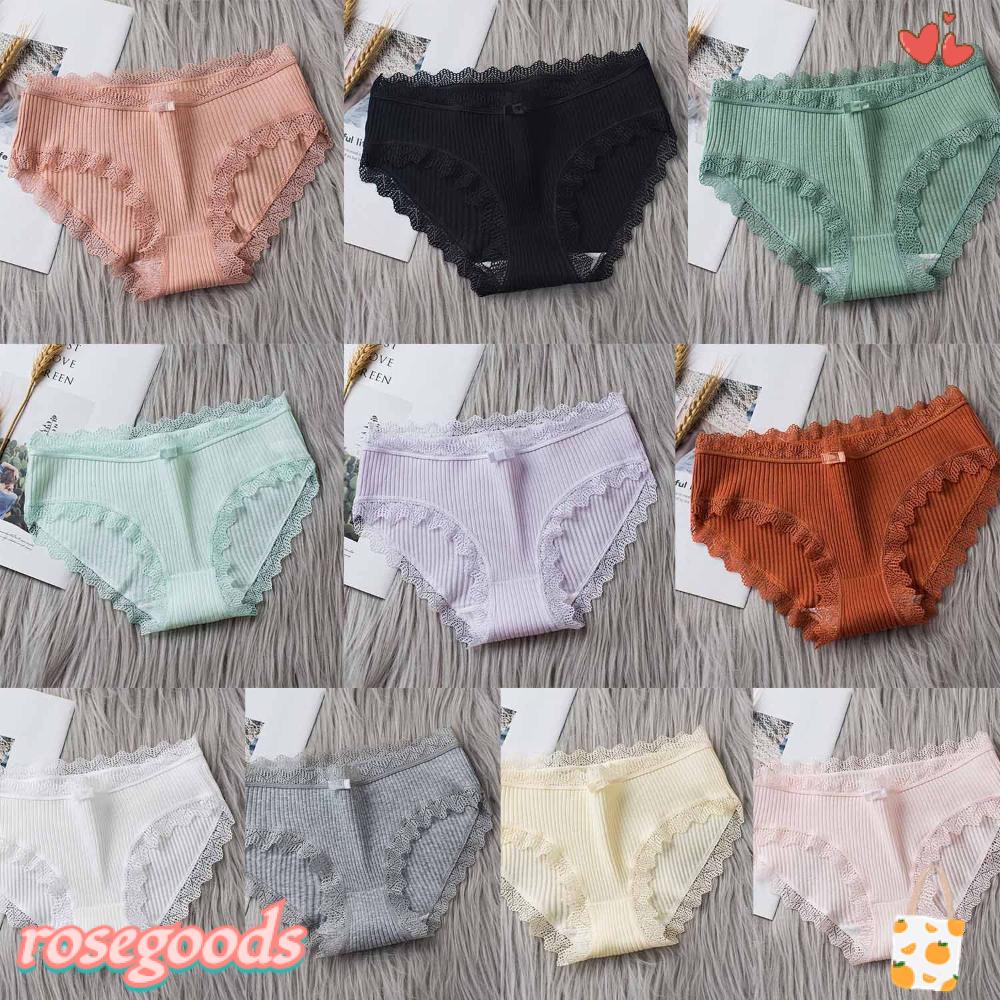 Quần Lót Cotton Không Đường May Thoải Mái Dành Cho Nữ