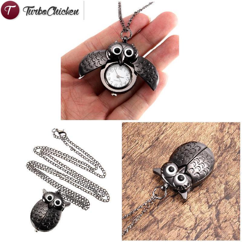 Đồng Hồ Quả Quýt Hình Con Cú Dễ Thương Phong Cách Vintage