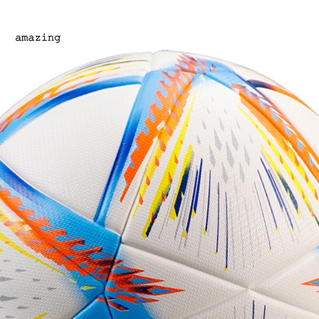 Quả Bóng Đá Thể Thao Mềm Mại Chống Thấm Nước In Họa Tiết Size 5