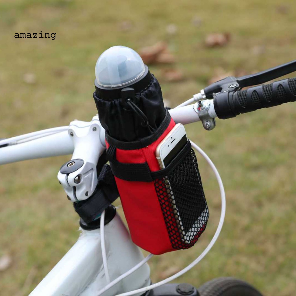 Giá Đỡ Chai Nước Có Dây Rút Tiện Dụng Cho Xe Đạp