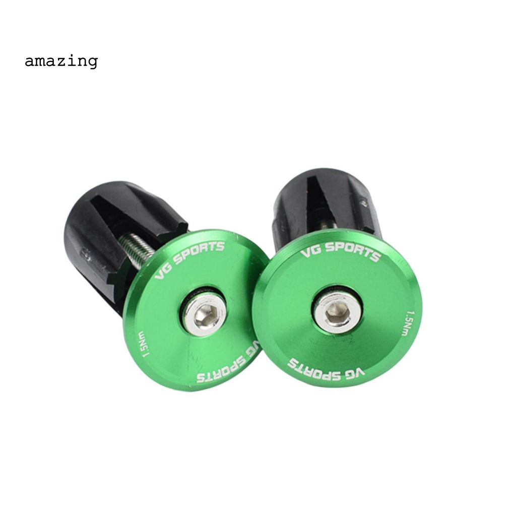 1 Cặp Nút Chặn Tay Lái Xe Đạp Gọn Nhẹ Dễ Lắp Đặt