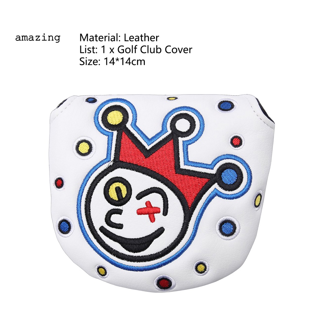 Vỏ Bọc Bảo Vệ Đầu Gậy Đánh Golf Màu Sáng