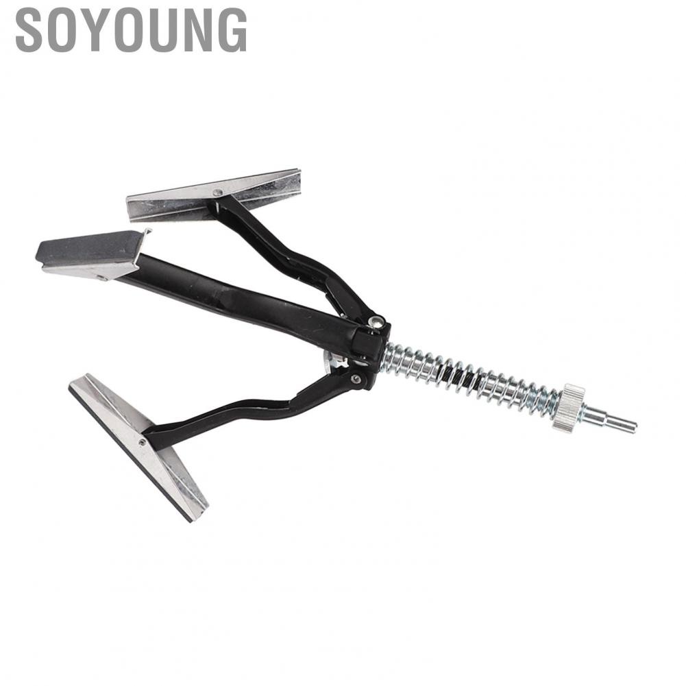 Soyoung Engine Cylinder Deglazer  3 Jaws Knurled Wheel Powerful Arm Engine Cylinder Hone Tool  for Car