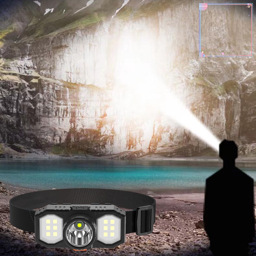 Đèn Pha LED Siêu Sáng Tùy Chỉnh Chống Thấm Nước Bằng ABS Tiện Dụng Cho Leo Núi