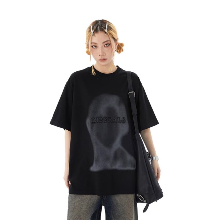 Áo Thun Tay Ngắn Cổ Tròn In Chữ Thời Trang Mùa Hè Cho Nam