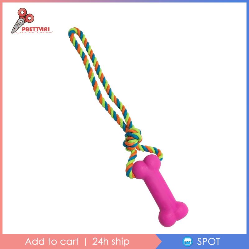 [Prettyia1] Đồ Chơi Dây Thừng Nhai Gặm Cho Thú Cưng Cỡ Nhỏ Và Vừa Lớn