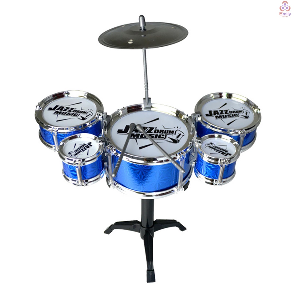Bộ Trống Nhạc Cụ Jazz Với 5 Trống Đồ Chơi Màu Sắc Ngẫu Nhiên Giáo Dục Cho Bé [19]
