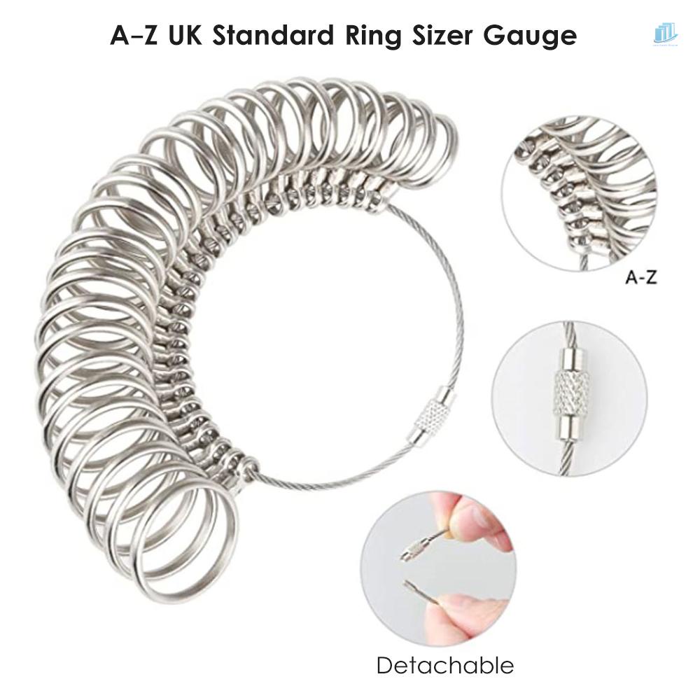 Bộ Dụng Cụ Đo Kích Cỡ Nhẫn Bằng Nhôm Chuyên Dụng