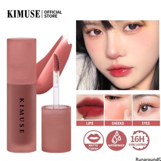 Kimuse son kem lì dạng sương nhung chính hãng son kem lì môi mềm nhẹ son kem lì & son kem lì mịn màng trang điểm