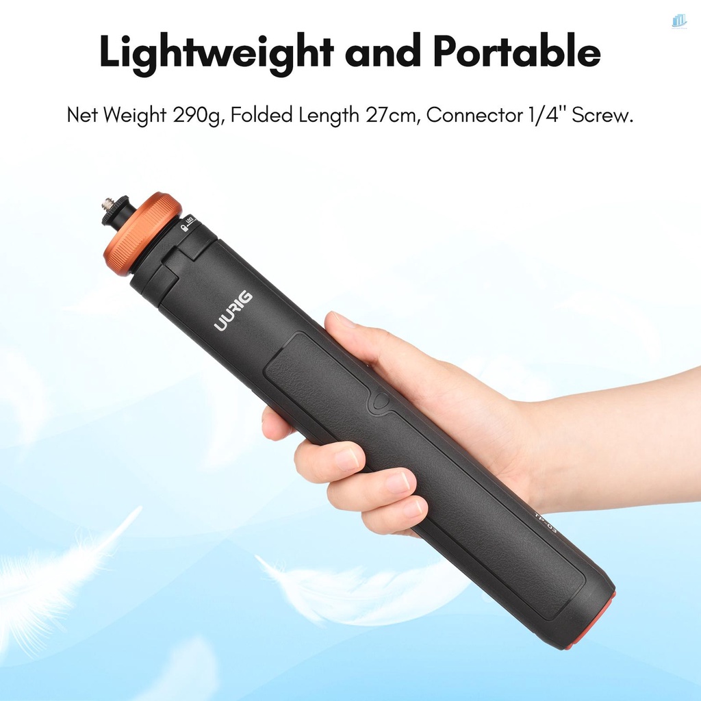 Gậy Selfie Thể Thao Max... smartwatchinone UURIG TP-03 Ốc Vít 122cm Dài 1 / 4 Inch Chuyên Dụng Cho Máy Ảnh / Điện Thoại Thông Minh
