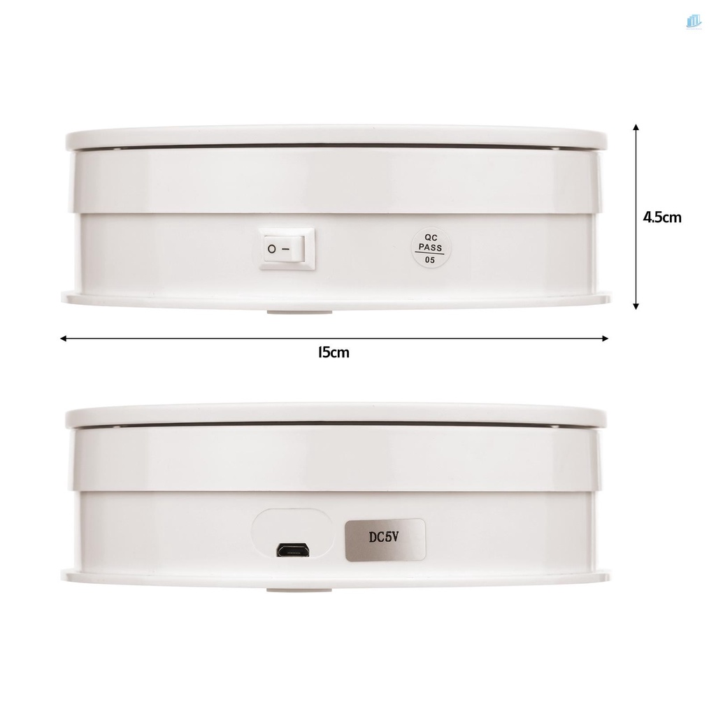 ANDOER Giá Đỡ Xoay 3006006000M Và 6-inch Chuyên Dụng Cho Xe Mô Tô° Mô Hình Đồng Hồ Đeo Tay Kết Nối USB 10KG 10KG Chuyên Dụng