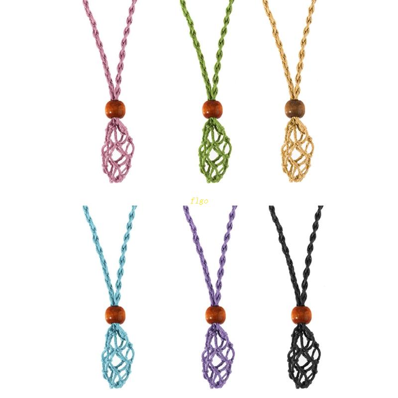 Flgo Túi Lưới Dây Bện Màu Đen / Nâu Có Thể Điều Chỉnh