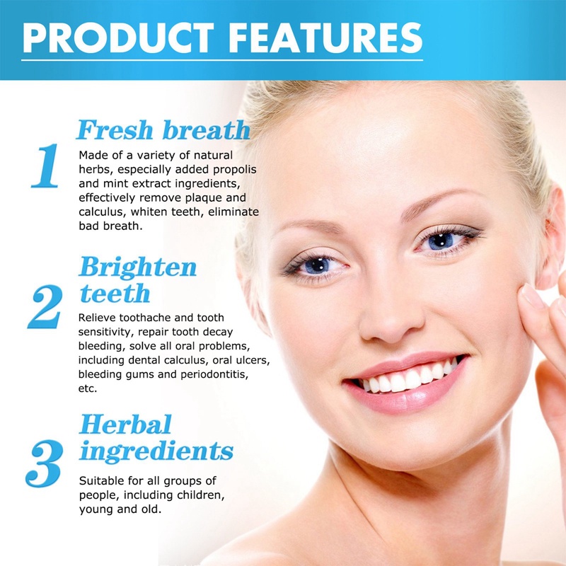 Tuýp Sữa Răng 30ML 2 Trong 1 Làm Trắng Răng