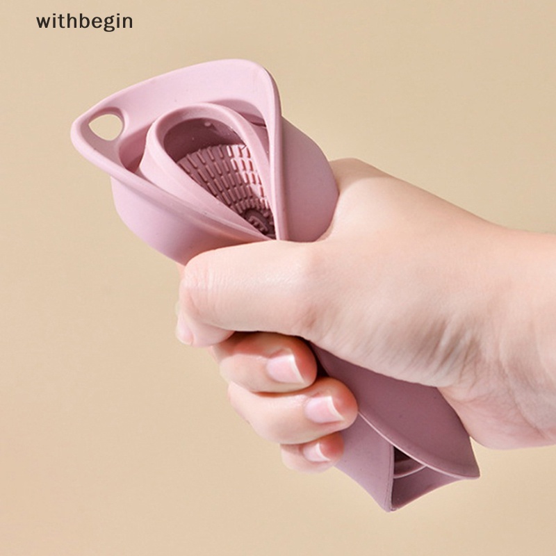 Dụng Cụ Vệ Sinh Tô / Cọ Trang Điểm Bằng Silicone Tiện Dụng