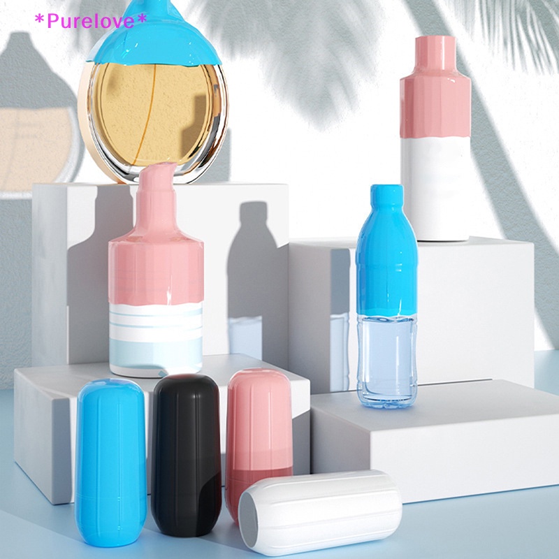 1 Vỏ Bọc Silicon Co Giãn Chống Rò Rỉ Dành Cho Chai Sữa Dưỡng Da Du Lịch Mới
