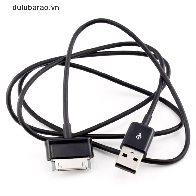 DUL BK USB cáp đồng bộ sạc Samsung Galaxy Tab 2 Lưu ý 7.0 7.7 8.9 10.1 máy tính bảng AO