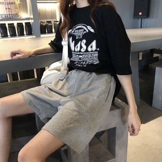 [Plus Size] (40-150kg) Quần Short Thể Thao Lưng Thun Nữ Cỡ Lớn