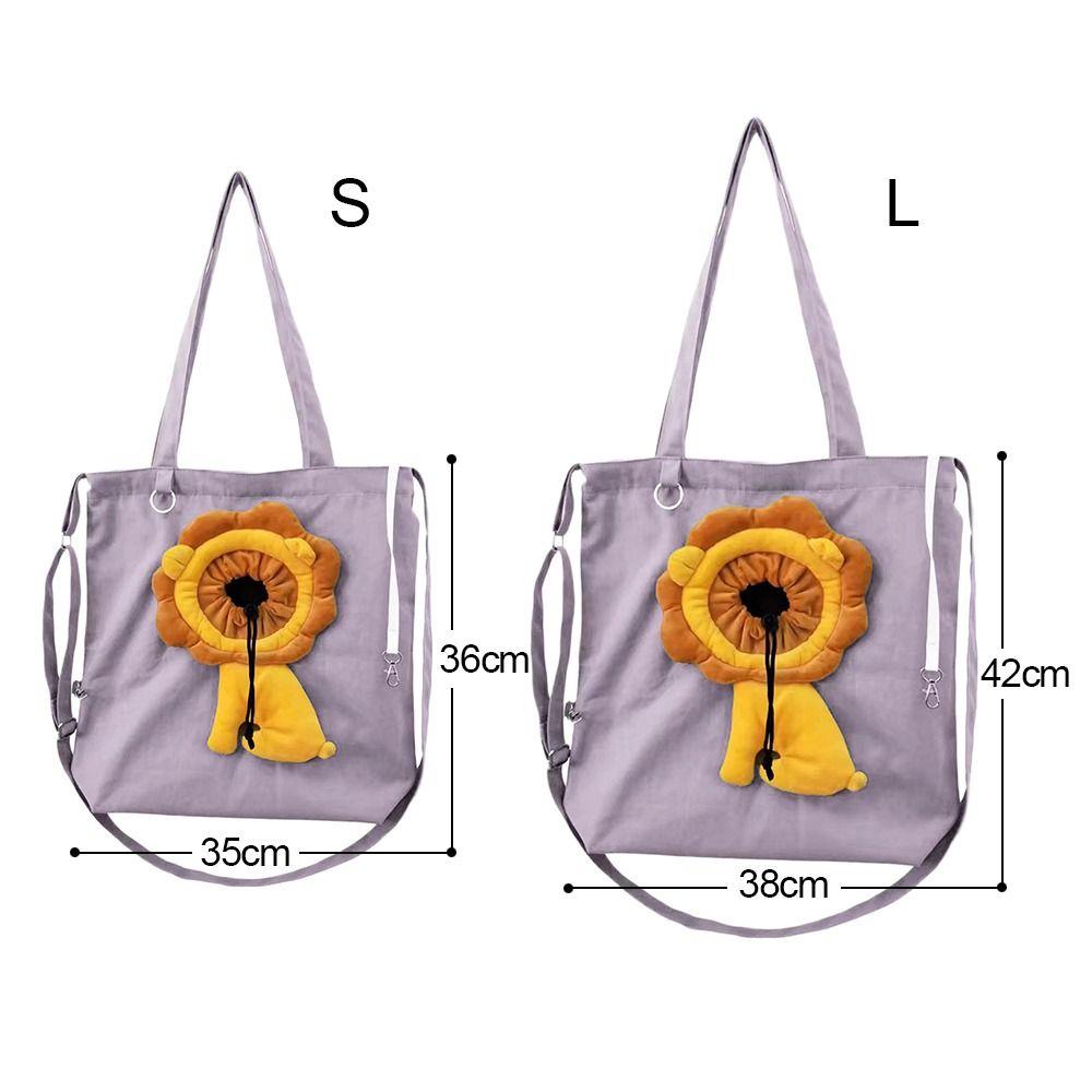 KUNHEV Túi vải Hình Sư Tử Cho Thú Cưng