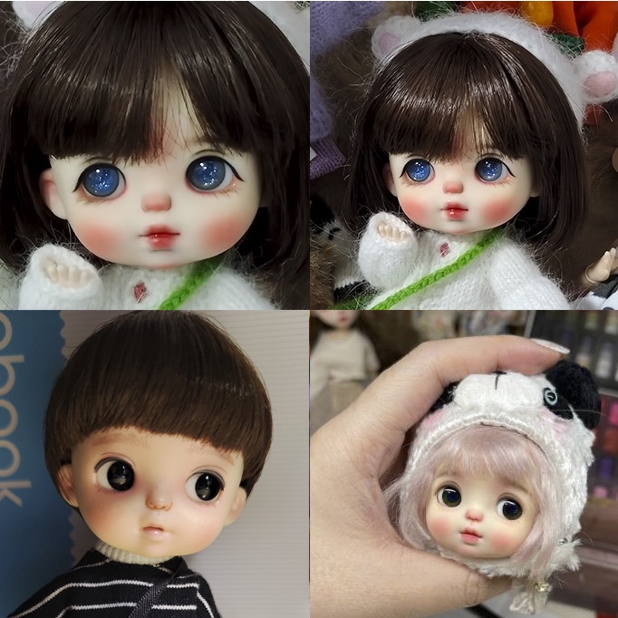 Đầu Búp Bê BJD 1 / 8BJD Có Thể Di Chuyển Đầu Búp Bê BJD YMY