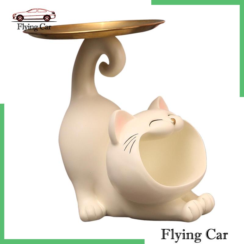 [Lzdjfmy2] Khay Đựng Trang Sức Hình Tượng Mèo Mới Lạ Cho Đám Cưới