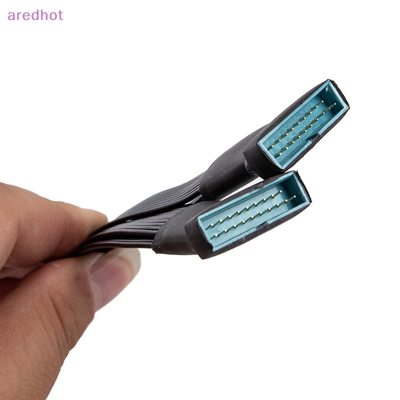 Dây Cáp Bo Mạch Chủ Mở Rộng 19-pin Sang USB 3.0 20-pin 1to2 Mới
