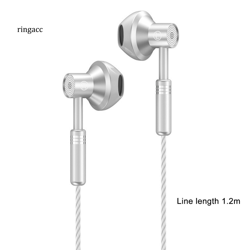 Tai Nghe Mega Bass Nhét Tai Có Dây Điều Khiển Âm Thanh HiFi Kèm Mic Cho Điện Thoại