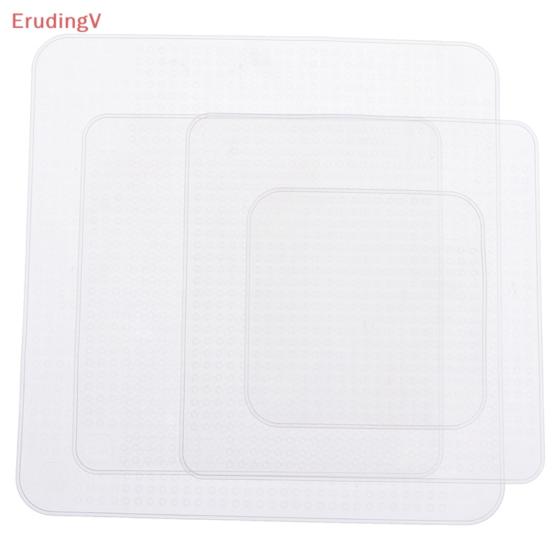 Bộ 4 Nắp Silicone Co Giãn Đậy Tô Thức Ăn Tái Sử Dụng Được