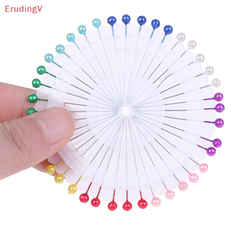 Bộ 40 Ghim Đầu Ngọc Trai Thẳng Dùng Trong May Vá